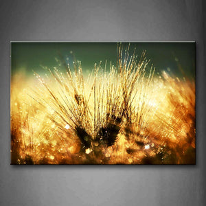 Wheat With Sunlight Wall Art Painting Pictures Print On Canvas Botanical The Picture For Home Modern Decoration 