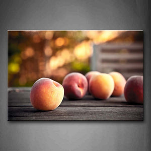 Pink Peach With Light Wall Art Painting The Picture Print On Canvas Food Pictures For Home Decor Decoration Gift 