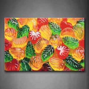 Colorful Candy Wall Art Painting The Picture Print On Canvas Food Pictures For Home Decor Decoration Gift 