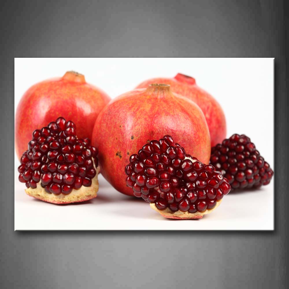 Red Pomegranate Wall Art Painting The Picture Print On Canvas Food Pictures For Home Decor Decoration Gift 