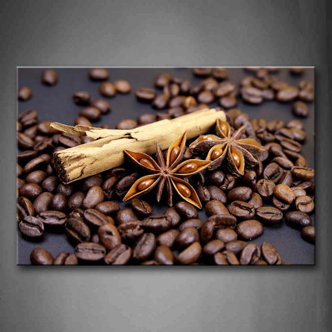 Coffee With Anise And Herb Wall Art Painting The Picture Print On Canvas Food Pictures For Home Decor Decoration Gift 