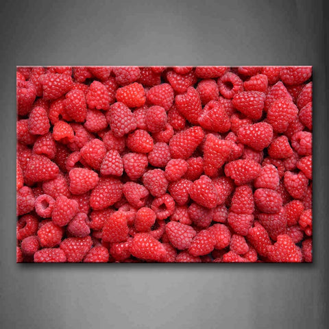 Red Raspberry Crowd Wall Art Painting The Picture Print On Canvas Food Pictures For Home Decor Decoration Gift 