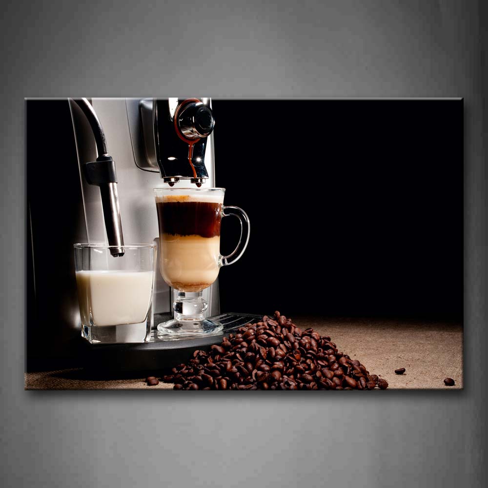 Freshly Ground Coffee Wall Art Painting The Picture Print On Canvas Food Pictures For Home Decor Decoration Gift 