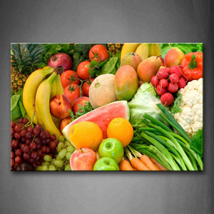 Colors Various Fruit Wall Art Painting The Picture Print On Canvas Food Pictures For Home Decor Decoration Gift 