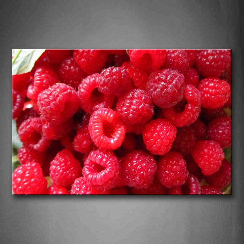 Red Raspberry  Wall Art Painting Pictures Print On Canvas Food The Picture For Home Modern Decoration 