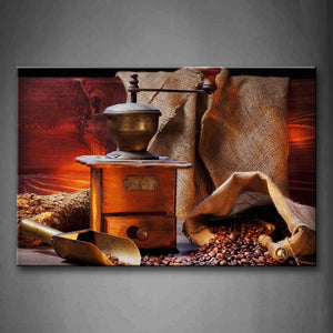 Brown Coffee In Bag Wall Art Painting The Picture Print On Canvas Food Pictures For Home Decor Decoration Gift 