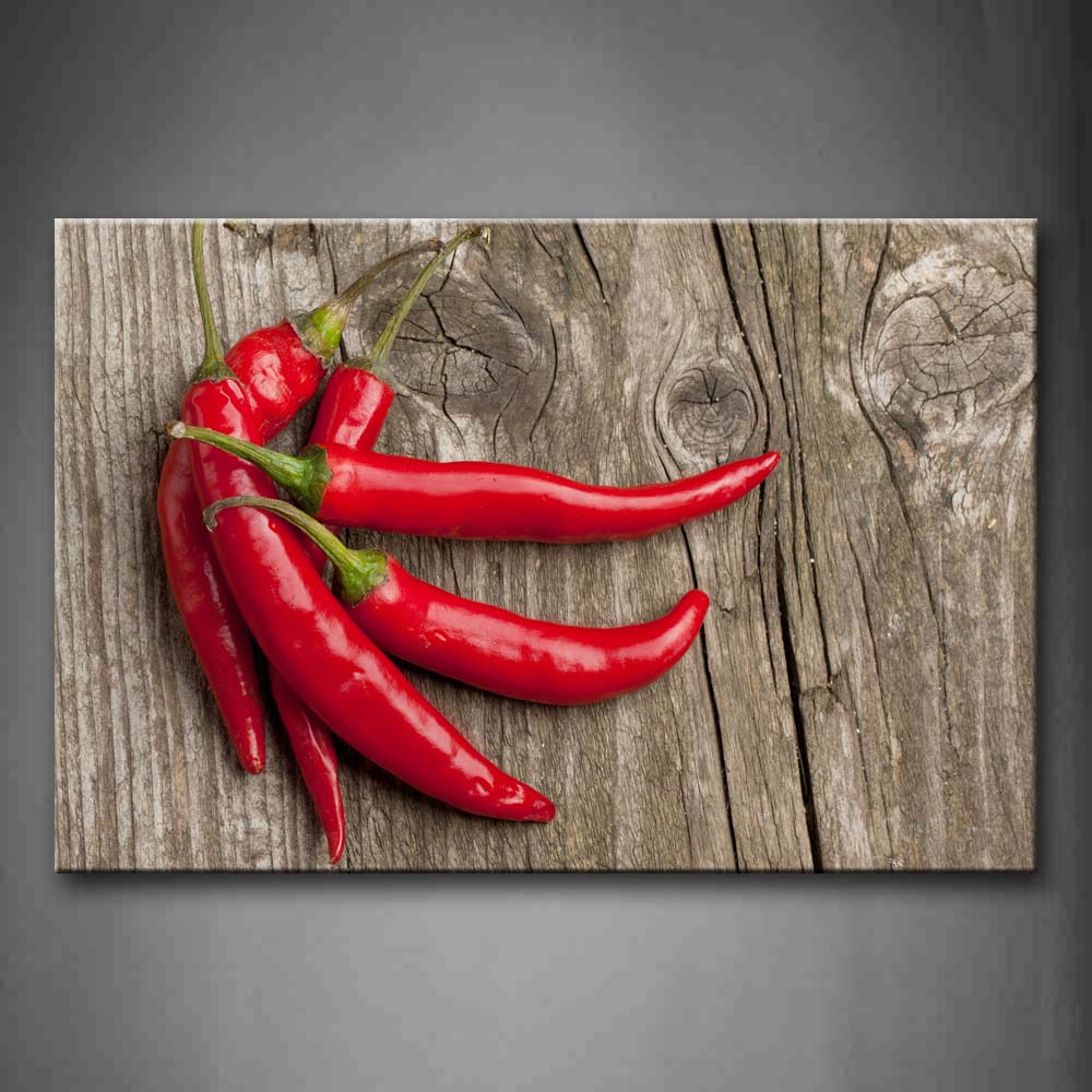 Red Pepper Wall Art Painting Pictures Print On Canvas Food The Picture For Home Modern Decoration 