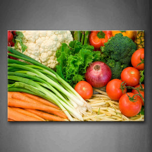 Various Colorful Vegetables Wall Art Painting The Picture Print On Canvas Food Pictures For Home Decor Decoration Gift 