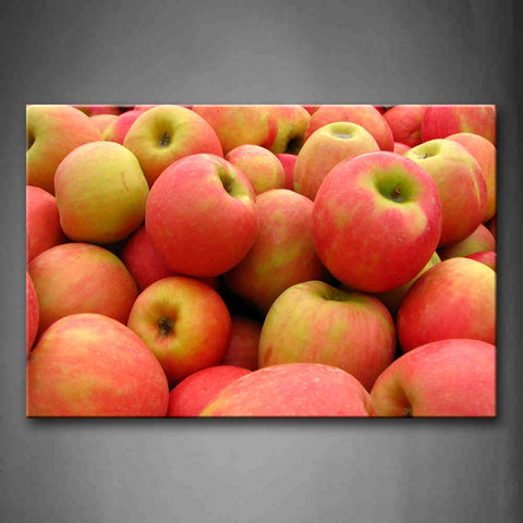 Red And Green Apple Wall Art Painting The Picture Print On Canvas Food Pictures For Home Decor Decoration Gift 