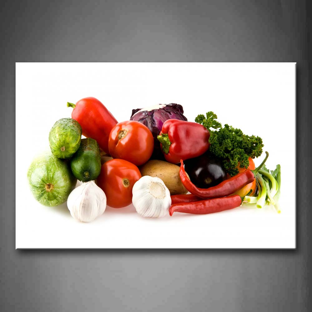 Various Vegetables Wall Art Painting Pictures Print On Canvas Food The Picture For Home Modern Decoration 