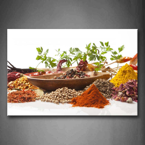 Herbs And Spices Wall Art Painting The Picture Print On Canvas Food Pictures For Home Decor Decoration Gift 