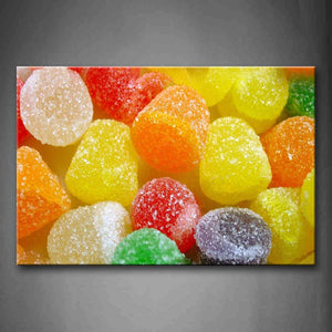 Colorful Candy Wall Art Painting Pictures Print On Canvas Food The Picture For Home Modern Decoration 