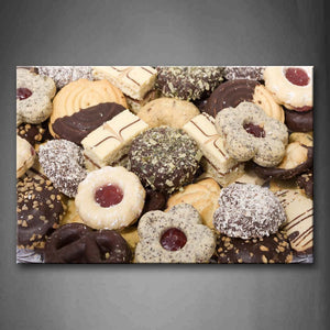 Various Shape Cookie Wall Art Painting The Picture Print On Canvas Food Pictures For Home Decor Decoration Gift 