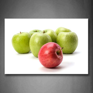 Green And Apple Apple Wall Art Painting Pictures Print On Canvas Food The Picture For Home Modern Decoration 