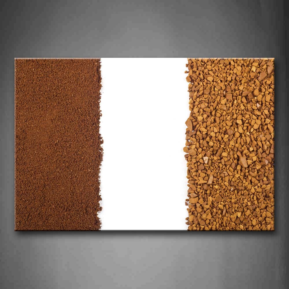 Brown Bread And White Coffee Wall Art Painting Pictures Print On Canvas Food The Picture For Home Modern Decoration 