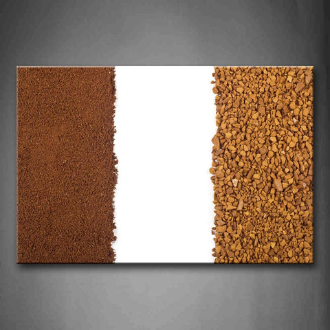 Brown Bread And White Coffee Wall Art Painting Pictures Print On Canvas Food The Picture For Home Modern Decoration 