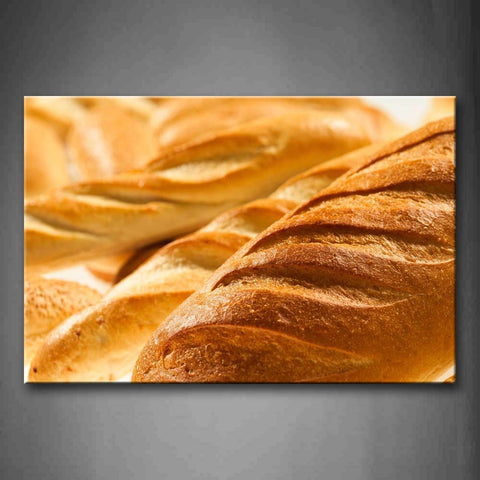 Brown Bread Wall Art Painting Pictures Print On Canvas Food The Picture For Home Modern Decoration 