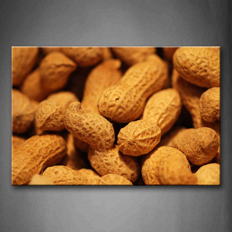 Brown Peanut Wall Art Painting Pictures Print On Canvas Food The Picture For Home Modern Decoration 