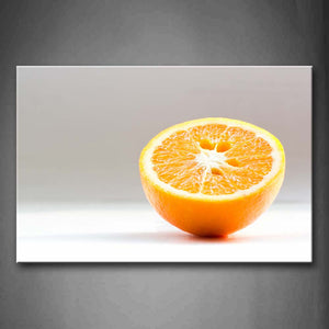 Yellow Orange Half Orange Wall Art Painting Pictures Print On Canvas Food The Picture For Home Modern Decoration 