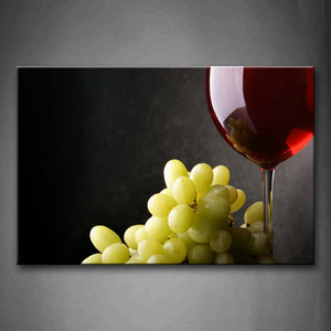 Green Grape Wine Wall Art Painting Pictures Print On Canvas Food The Picture For Home Modern Decoration 