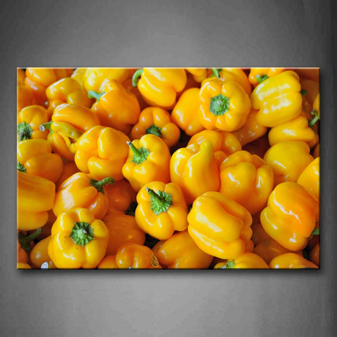 Yellow Pepper Wall Art Painting Pictures Print On Canvas Food The Picture For Home Modern Decoration 
