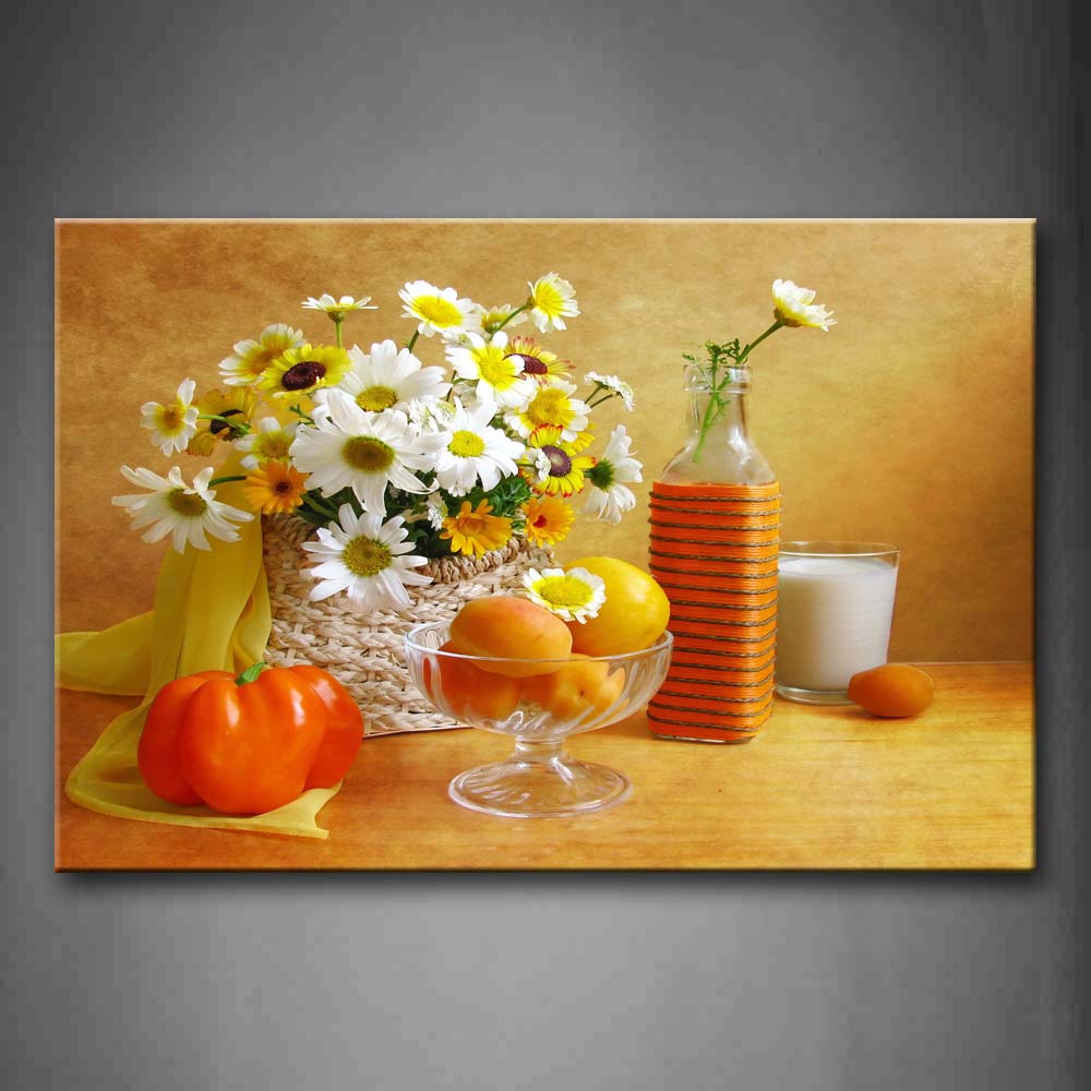 Still Life Wall Art Painting Pictures Print On Canvas Food The Picture For Home Modern Decoration 