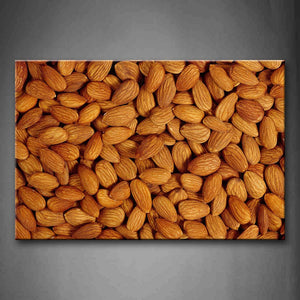 Brown Almond Wall Art Painting The Picture Print On Canvas Food Pictures For Home Decor Decoration Gift 