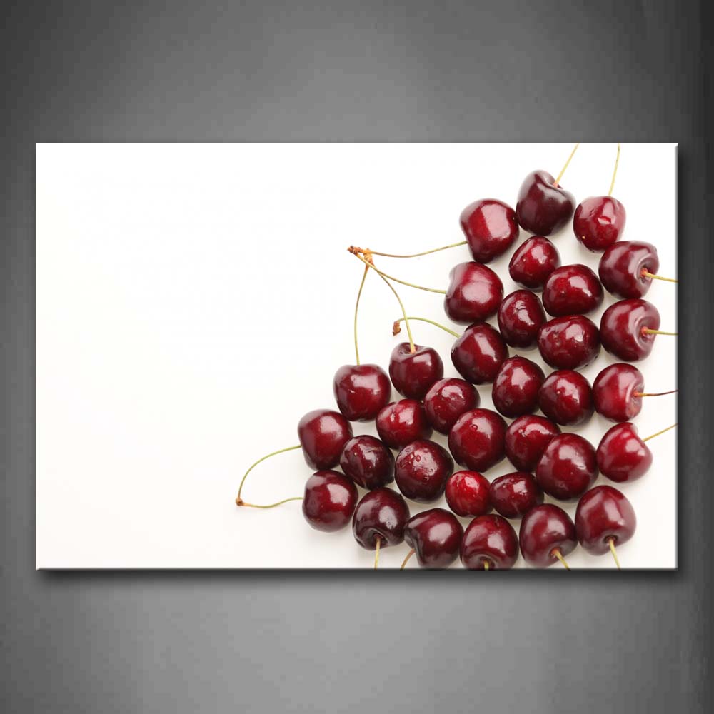 Red Cherry Wall Art Painting The Picture Print On Canvas Food Pictures For Home Decor Decoration Gift 