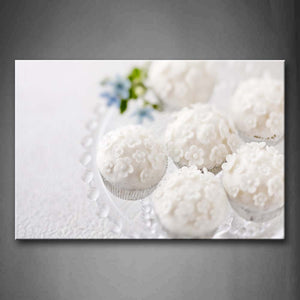 White Sweets Wall Art Painting The Picture Print On Canvas Food Pictures For Home Decor Decoration Gift 