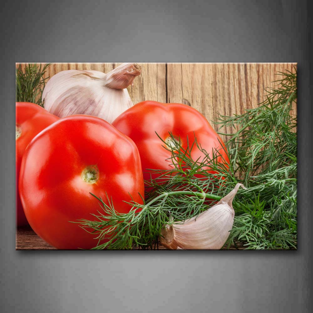 Vegetables With Grass Wall Art Painting The Picture Print On Canvas Food Pictures For Home Decor Decoration Gift 