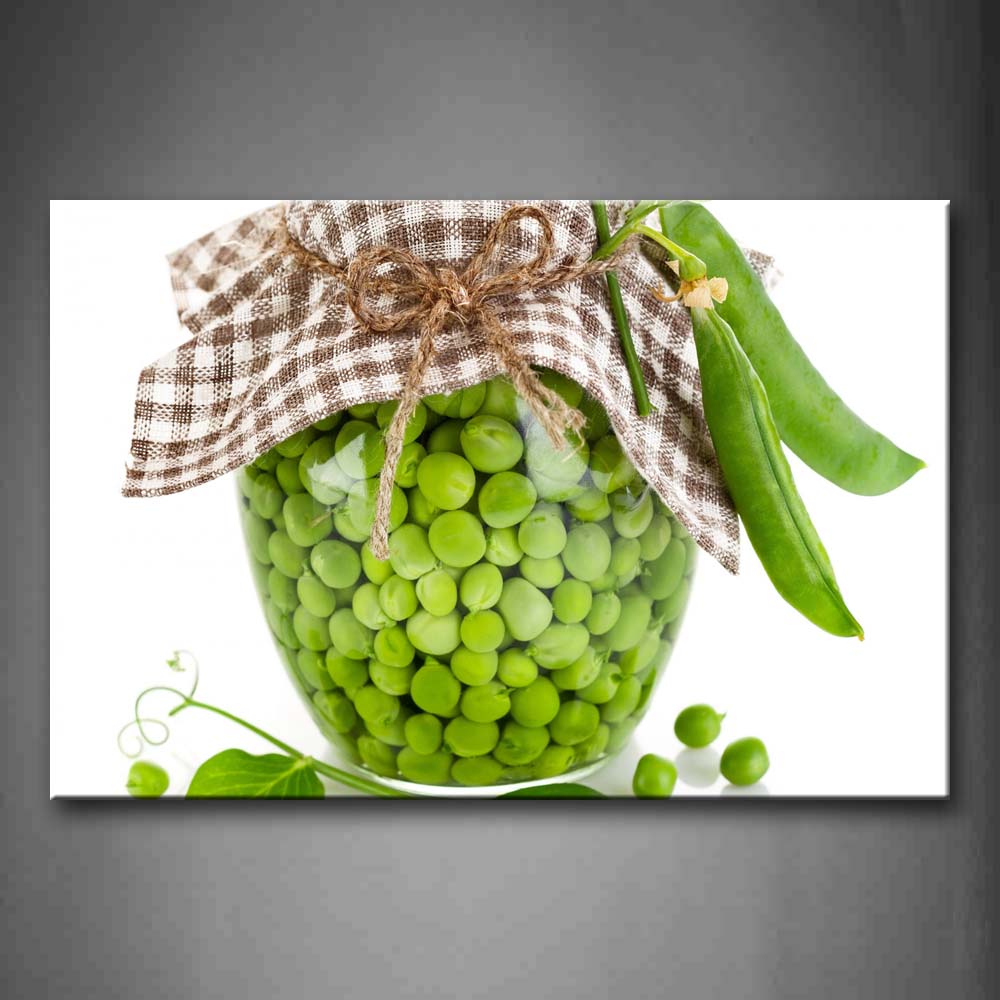 Green Vegetables In Bottle Wall Art Painting Pictures Print On Canvas Food The Picture For Home Modern Decoration 