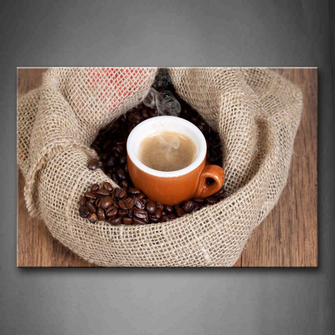 Coffee Juice And Bag Wall Art Painting The Picture Print On Canvas Food Pictures For Home Decor Decoration Gift 