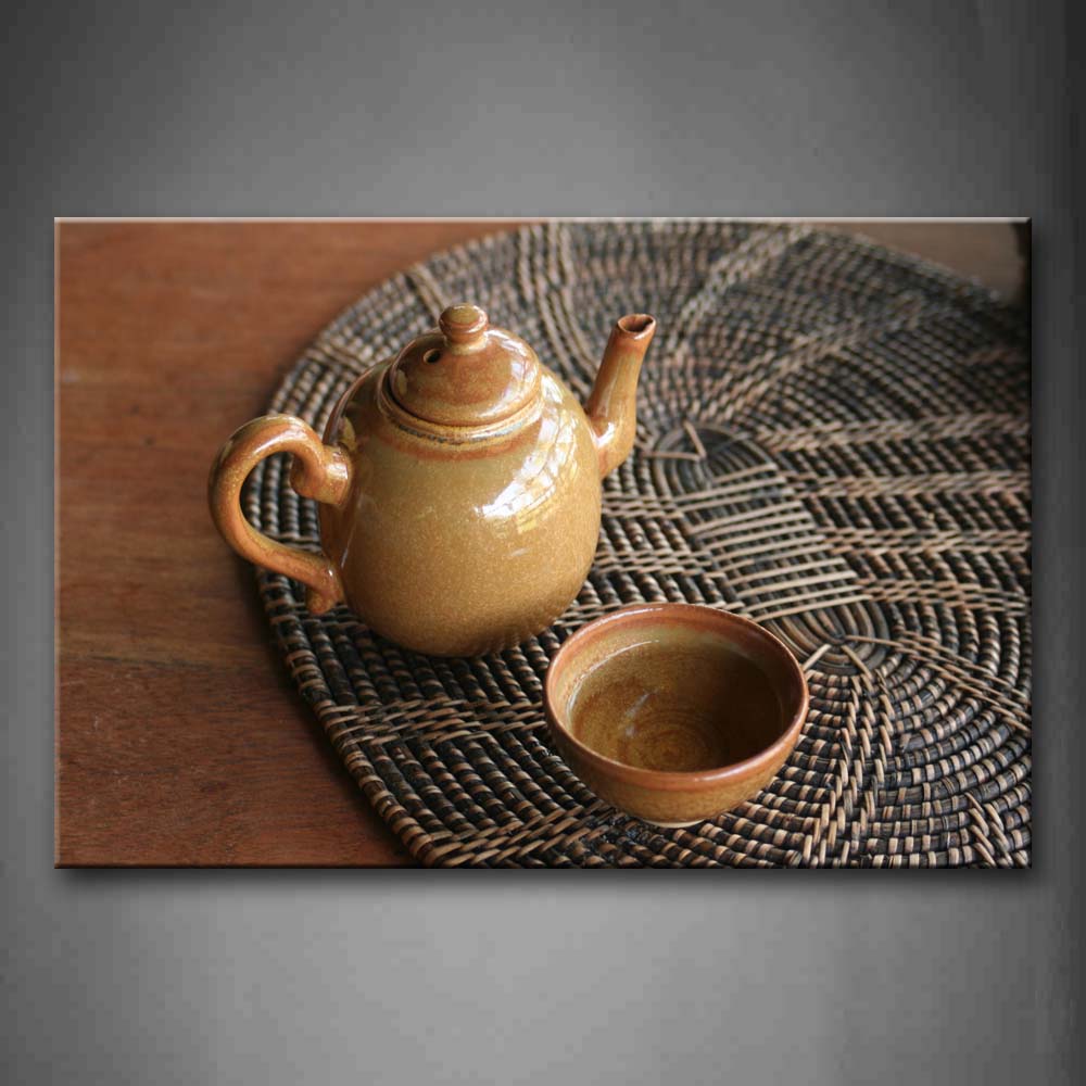 Tea With Teapot Wall Art Painting Pictures Print On Canvas Food The Picture For Home Modern Decoration 