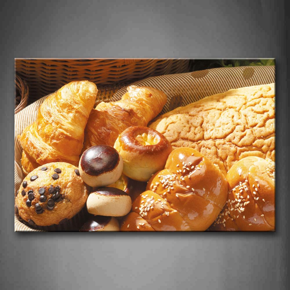 Various Brown Bread Wall Art Painting The Picture Print On Canvas Food Pictures For Home Decor Decoration Gift 