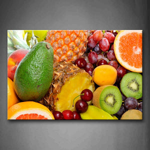 Colorful Various Fruit Wall Art Painting The Picture Print On Canvas Food Pictures For Home Decor Decoration Gift 