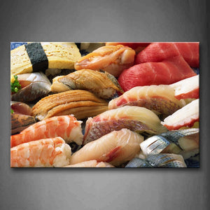 Various Sushi Wall Art Painting Pictures Print On Canvas Food The Picture For Home Modern Decoration 