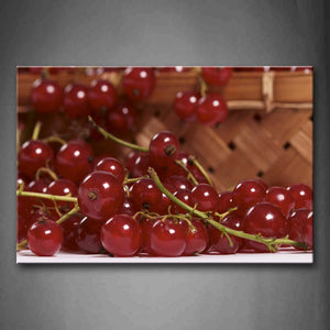 Some Light Purple Grapes. Wall Art Painting The Picture Print On Canvas Food Pictures For Home Decor Decoration Gift 