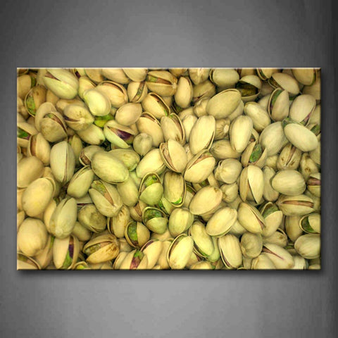 So Many Pistachios Wall Art Painting Pictures Print On Canvas Food The Picture For Home Modern Decoration 