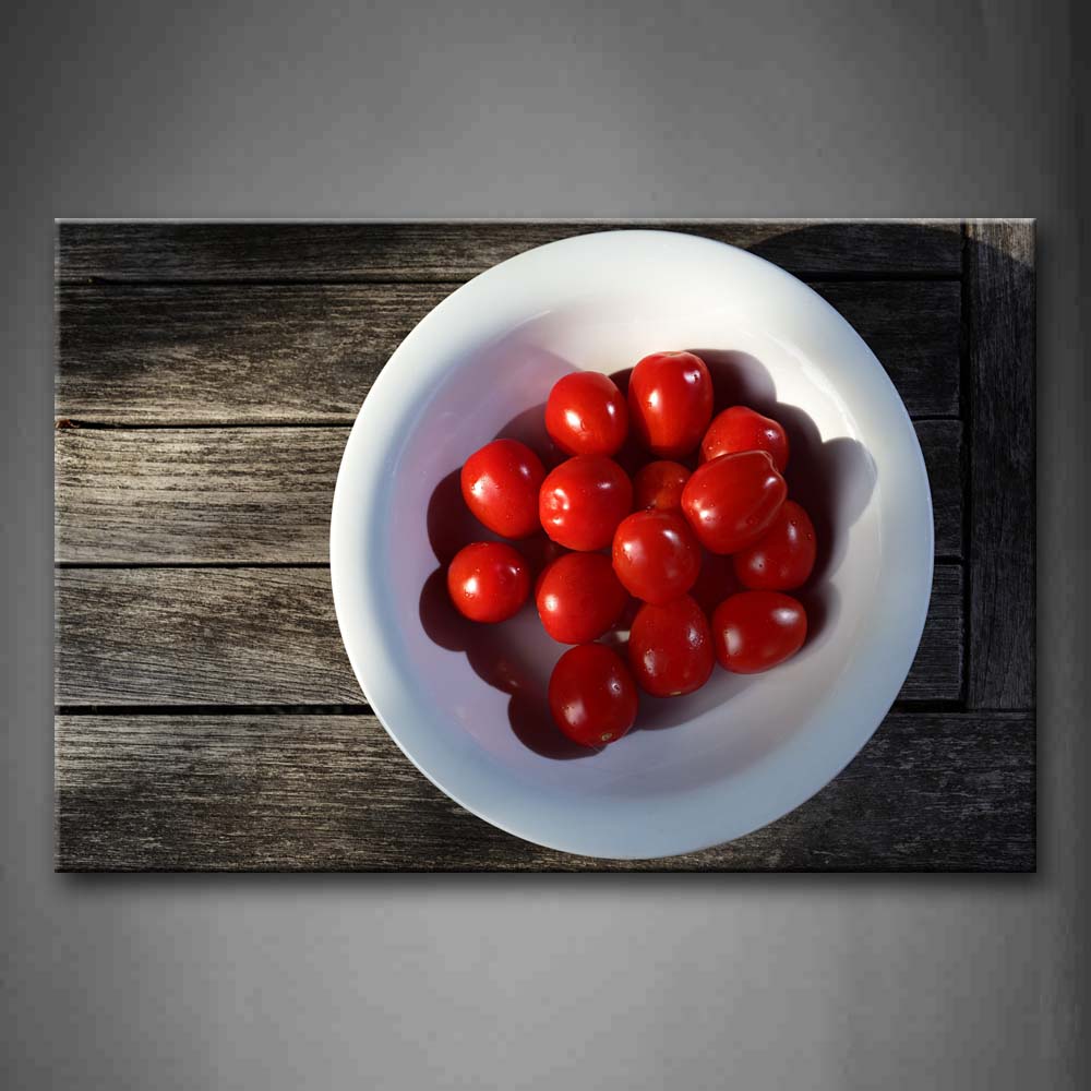 Many Little Tomatoes On The Disk Wall Art Painting The Picture Print On Canvas Food Pictures For Home Decor Decoration Gift 