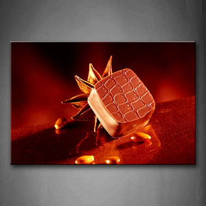 Red Special Chocolate With Cinnamon Wall Art Painting Pictures Print On Canvas Food The Picture For Home Modern Decoration 