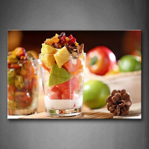 Various Fruit And Hazelnut Wall Art Painting Pictures Print On Canvas Food The Picture For Home Modern Decoration 