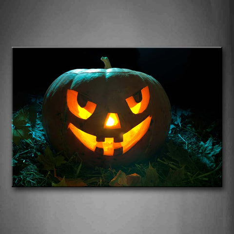 Brown The Symbol Of Halloween Lanterns Wall Art Painting The Picture Print On Canvas Art Pictures For Home Decor Decoration Gift 