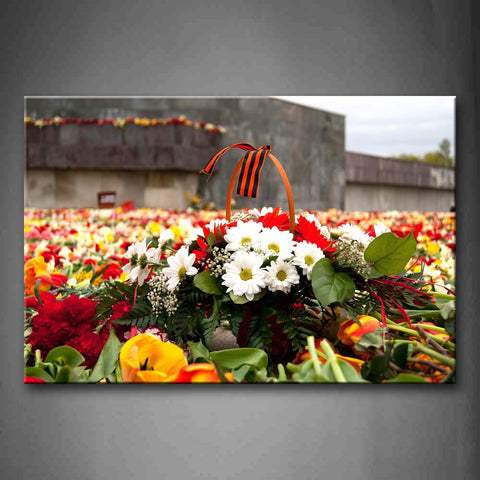 Anywhere Is The Colorful Flowers Wall Art Painting Pictures Print On Canvas Flower The Picture For Home Modern Decoration 