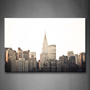 The Tall Buildings In The Daytime Wall Art Painting The Picture Print On Canvas City Pictures For Home Decor Decoration Gift 