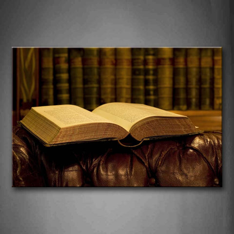 Book Put In The Desk Wall Art Painting Pictures Print On Canvas Art The Picture For Home Modern Decoration 