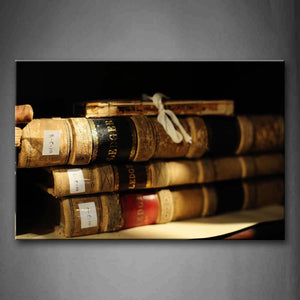 Some Older Books Put Together Wall Art Painting The Picture Print On Canvas City Pictures For Home Decor Decoration Gift 