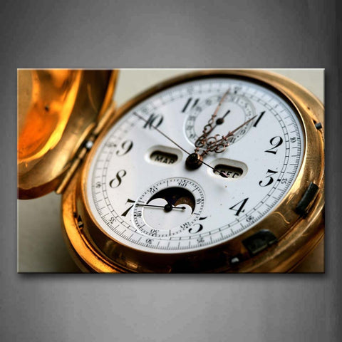 Three Hands Of Clocks Of Watch Wall Art Painting Pictures Print On Canvas Art The Picture For Home Modern Decoration 