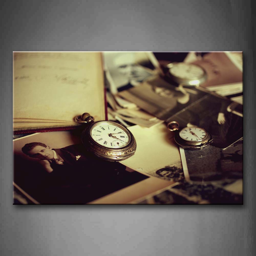 Some Little Watches Picture Of Cool Man Book Wall Art Painting The Picture Print On Canvas Art Pictures For Home Decor Decoration Gift 
