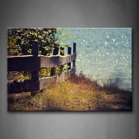 Low Fence Beautiful Water Wall Art Painting Pictures Print On Canvas City The Picture For Home Modern Decoration 