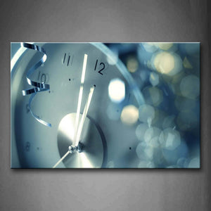 Big Watch With Three Indicators Bright Halo Wall Art Painting The Picture Print On Canvas Art Pictures For Home Decor Decoration Gift 